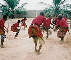 Dancing at Aba House